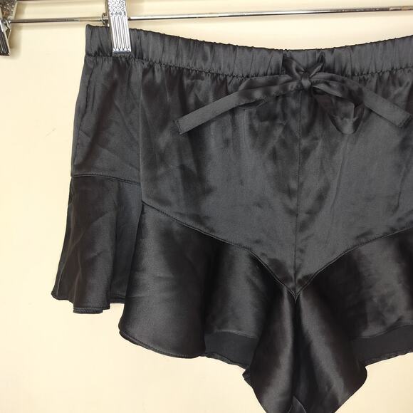 Victoria’s Secret Ruffle Satin Sleep Shorts - Picture 3 of 9